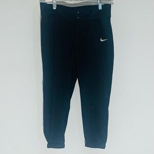 Nike Black Youth Girls or Boys Baseball Athletic Pants SZ S